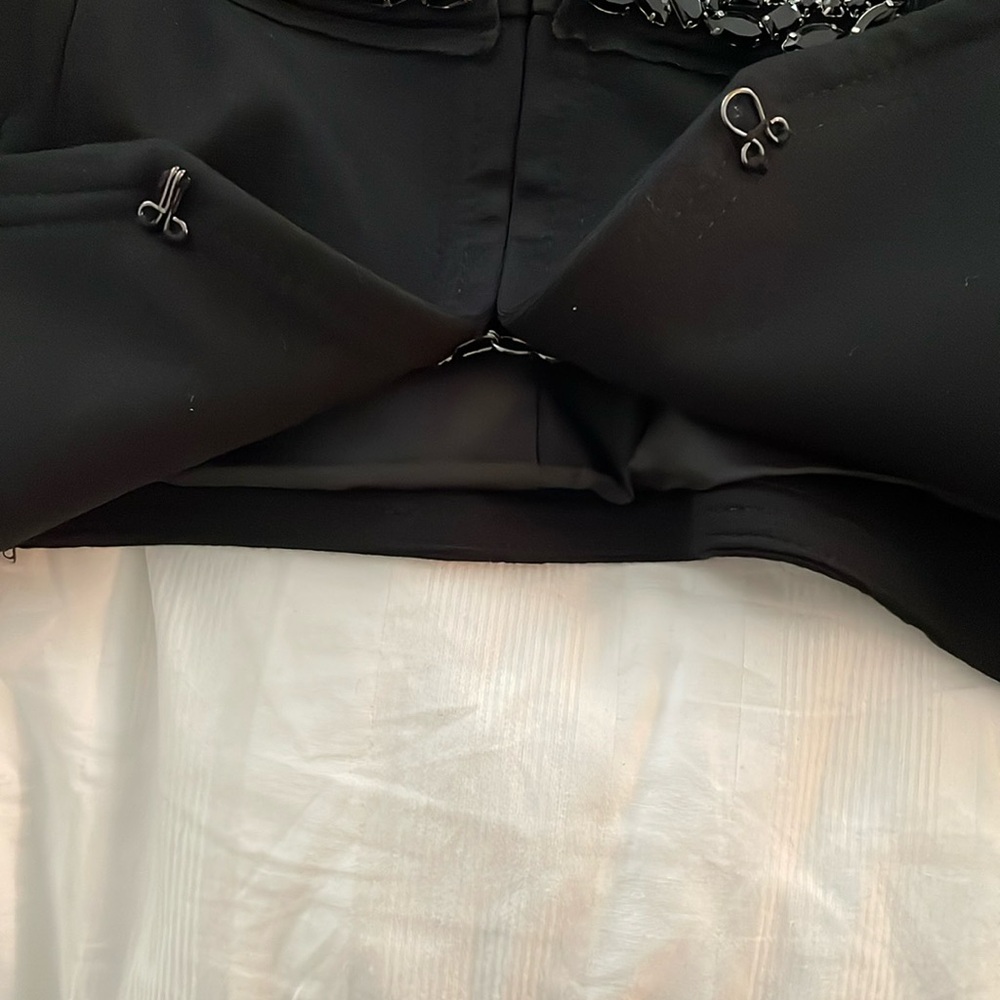 INC - BLACK Embellished Blazer - Picture 5 of 8